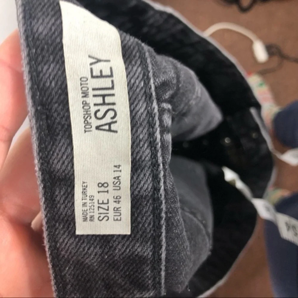 Topshop Ashley moto style shorts K9